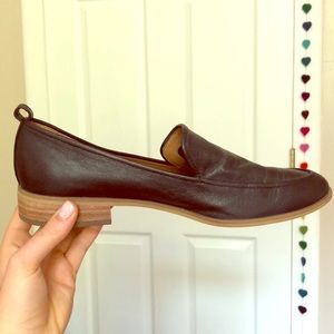 Black leather Susina Loafers